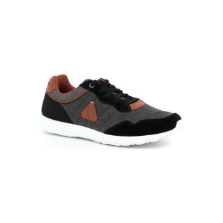 Solde Le Coq Sportif Basket Dynacomf Cft 2 Tones Noir Chaussures Homme